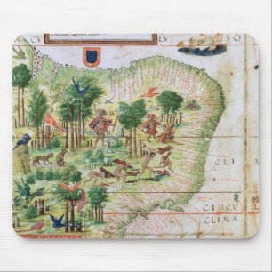Brasilien von den 'Miller-Atlassen Mousepad