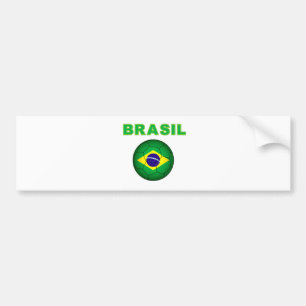 Brasilien-Weltmeisterschaft-T - Shirt Autoaufkleber