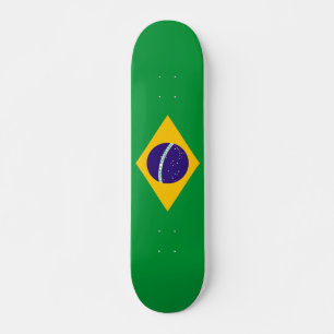 Brasilienflagge Skateboard