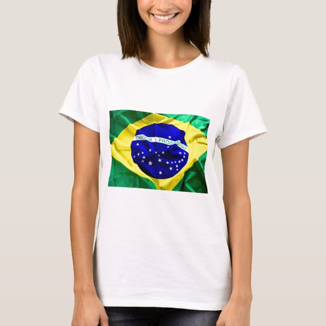 Brasilienflagge T-Shirt (Vorderseite)