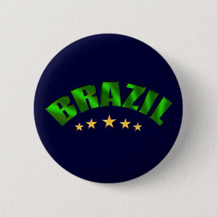 Brasilienfünf-sternewelt verficht button
