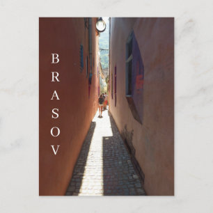 Brasov Rope Street View Postkarte