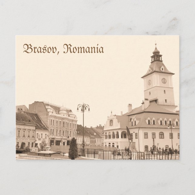Brasov, Rumänien Postkarte (Vorderseite)