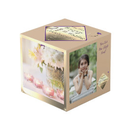 Brass Cube zum 21. Geburtstag Würfel