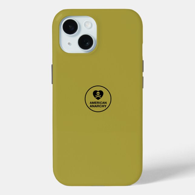 Brass Yellow - Emo - iPhone / iPad Case (Rückseite)