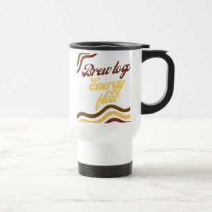 Brasser pour aller flux d'énergie blanc Voyage Mug