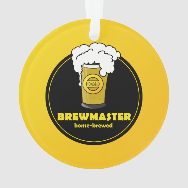 Brasseur Beer père brassé à la maison papa (dos)