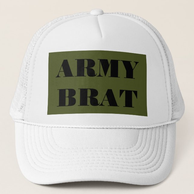 Brat de l'armée casquette (Devant)
