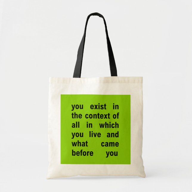 Brat Girl Summer Harris Citation Sac fourre-tout (Devant)