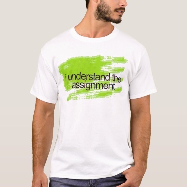 Brat - Ich verstehe die Aufgabe - Harris 2024 T-Shirt (Vorderseite)