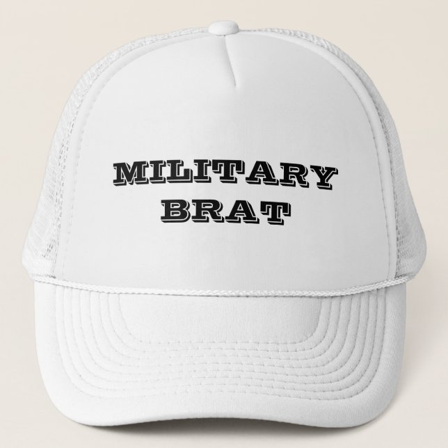 Brat militaire casquette (Devant)
