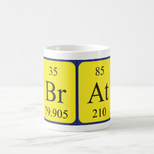 Brat Periodenname Tasse