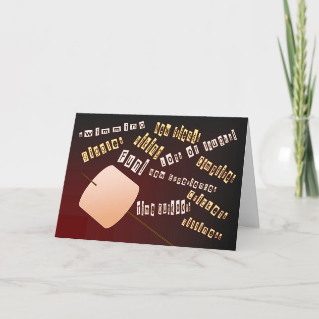 Brateibisch - Sommer-Lager-Spaß! Karte (Vorderseite)