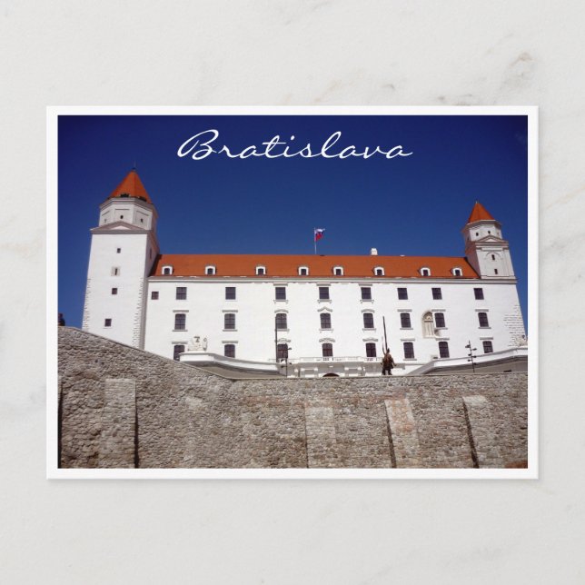 Bratilava-Burg Postkarte (Vorderseite)