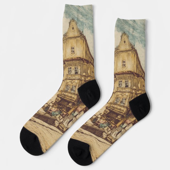 Bratislava by Richard Lux Socken (Linkes Detail)