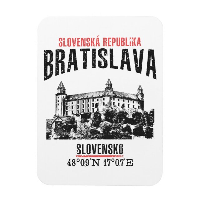 Bratislava Magnet (Vertikal)