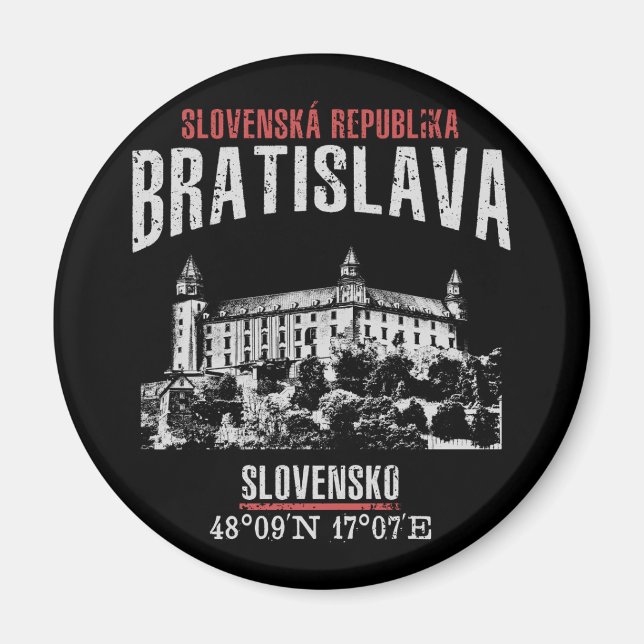 Bratislava Magnet (Vorne)