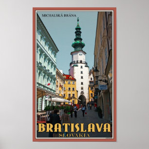 Bratislava - Michael Tower Poster
