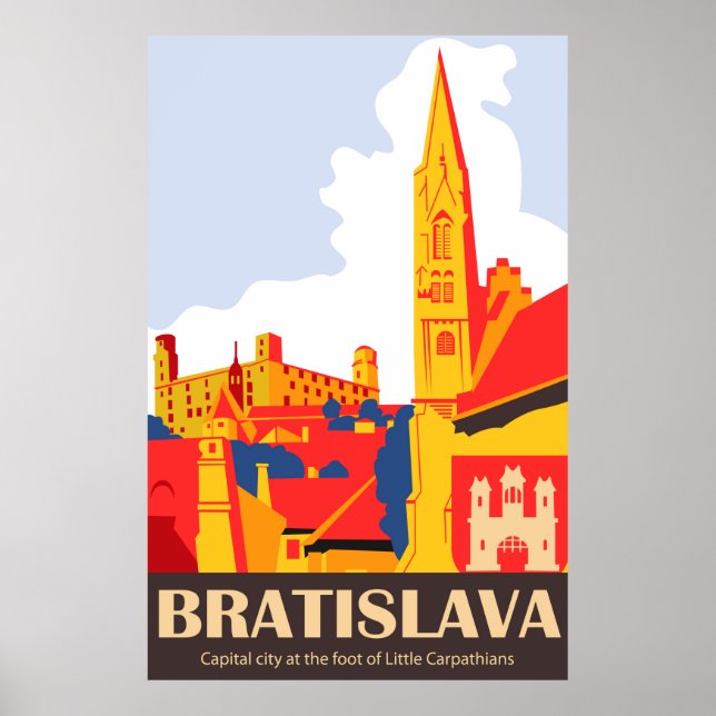 Bratislava Poster (Vorne)