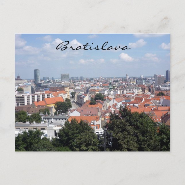Bratislava Postkarte (Vorderseite)