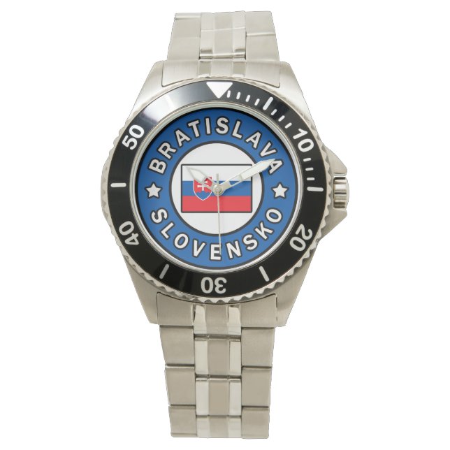 Bratislava Slowakei Armbanduhr (Vorderseite)