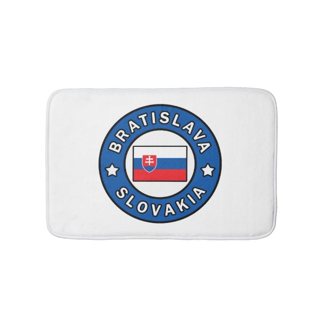 Bratislava Slowakei Badematte (Vorderseite)