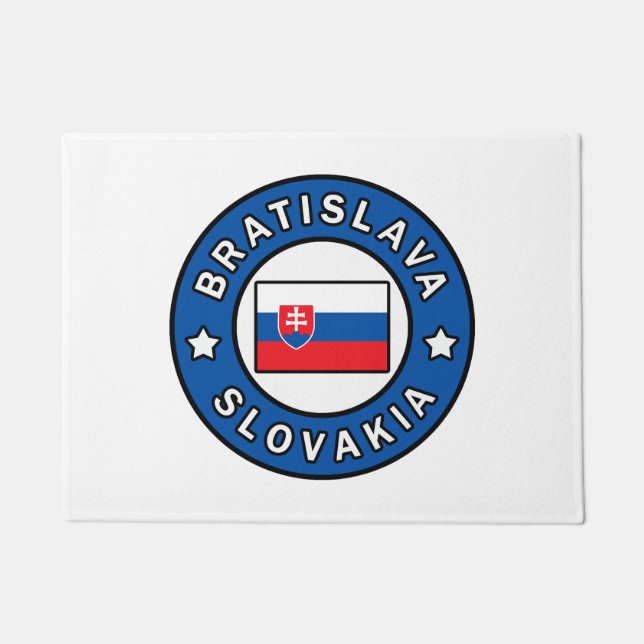 Bratislava Slowakei Fußmatte (Vorderseite)