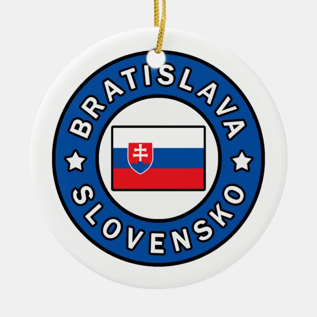 Bratislava Slowakei Keramik Ornament (Vorne)