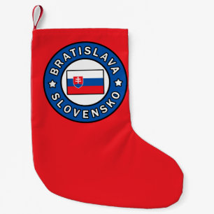 Bratislava Slowakei Kleiner Weihnachtsstrumpf