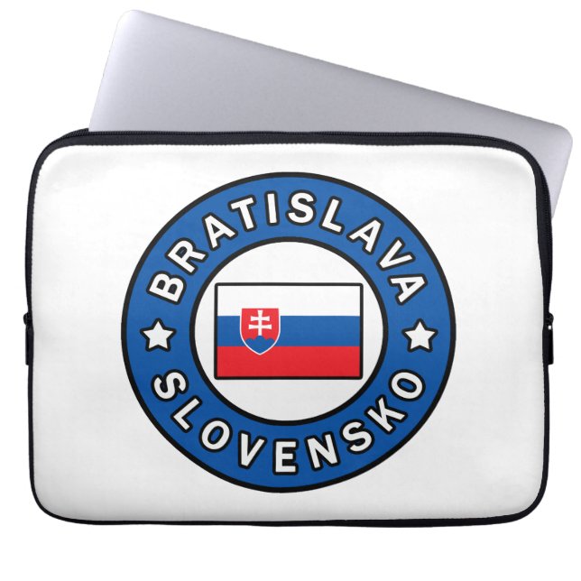 Bratislava Slowakei Laptopschutzhülle (Vorderseite)