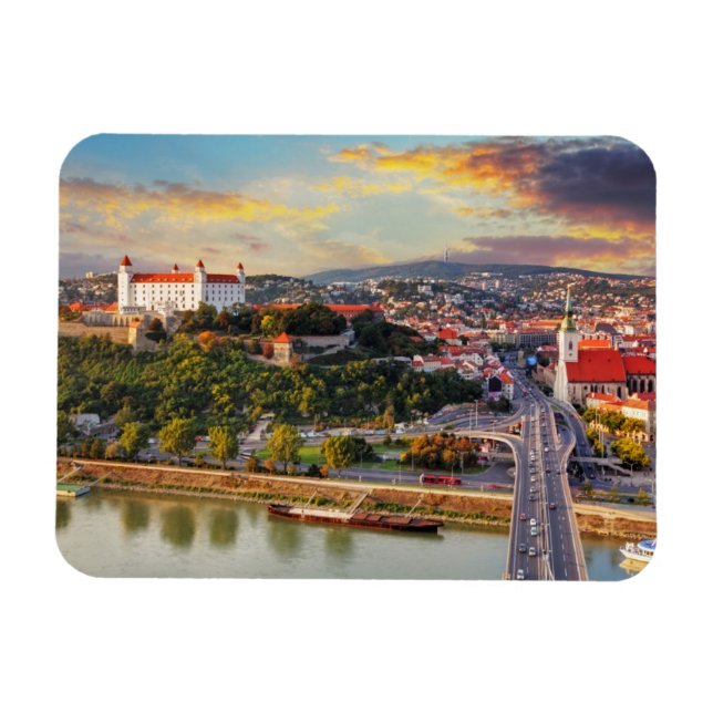 Bratislava, Slowakei Magnet (Horizontal)