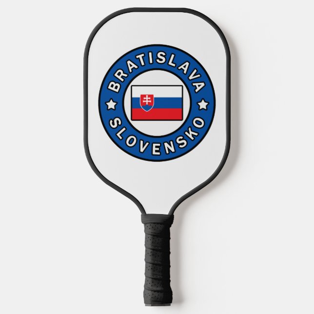 Bratislava Slowakei Pickleball Schläger (Vorderseite)