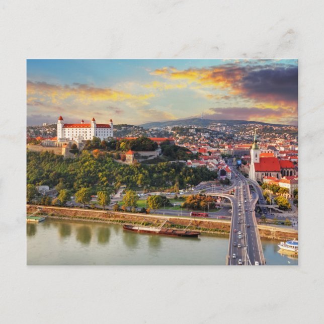 Bratislava, Slowakei Postkarte (Vorderseite)