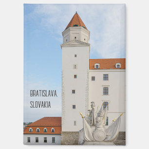 Bratislava Slowakei Schloss Reise Foto Magnet