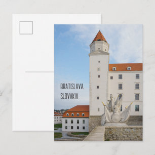 Bratislava Slowakei Schloss Reise Foto Postkarte