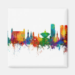 Bratislava Slowakei Skyline Magnet