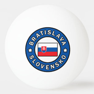 Bratislava Slowakei Tischtennisball