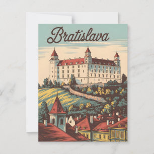 Bratislava Vintag Postkarte