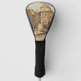 Bratislava von Richard Lux farbige Radierung Golf Headcover