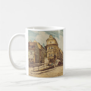 Bratislava von Richard Lux Jahrhundert Farbige Rad Kaffeetasse