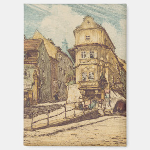 Bratislava von Richard Lux Jahrhundert Farbige Rad Magnet