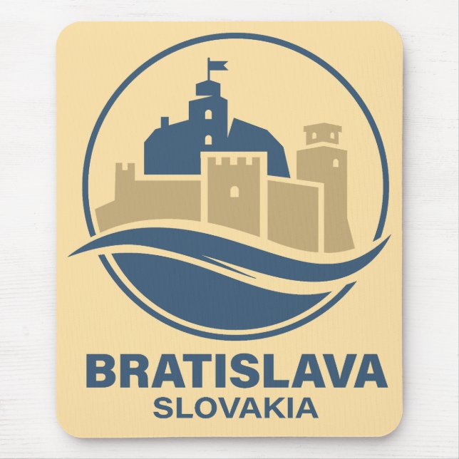 Bratislave Slovakia Europe Mousepad (Vorne)