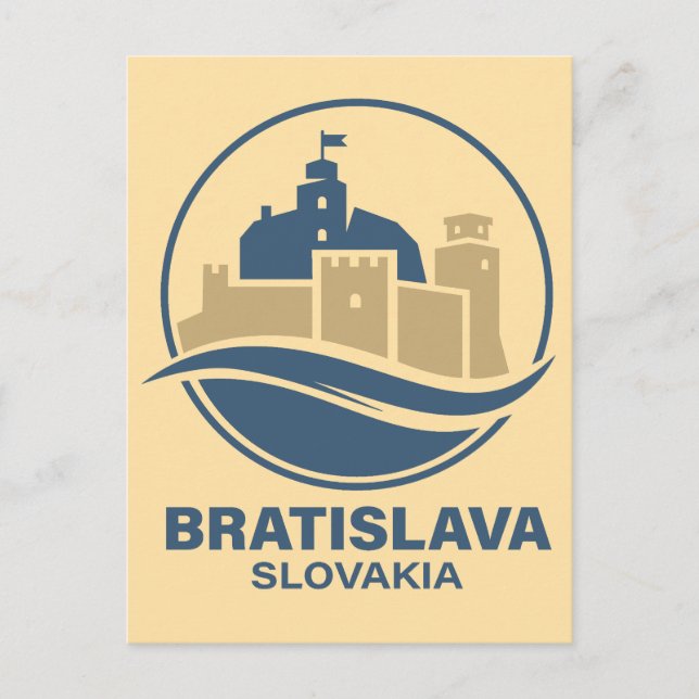 Bratislave Slovakia Europe Postkarte (Vorderseite)