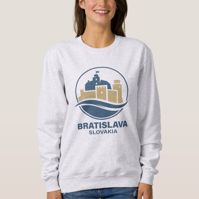 Bratislave Slovakia Europe Sweatshirt (Vorderseite)