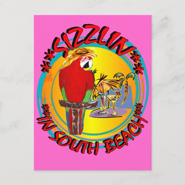 BRATPARROTS POSTKARTE (Vorderseite)