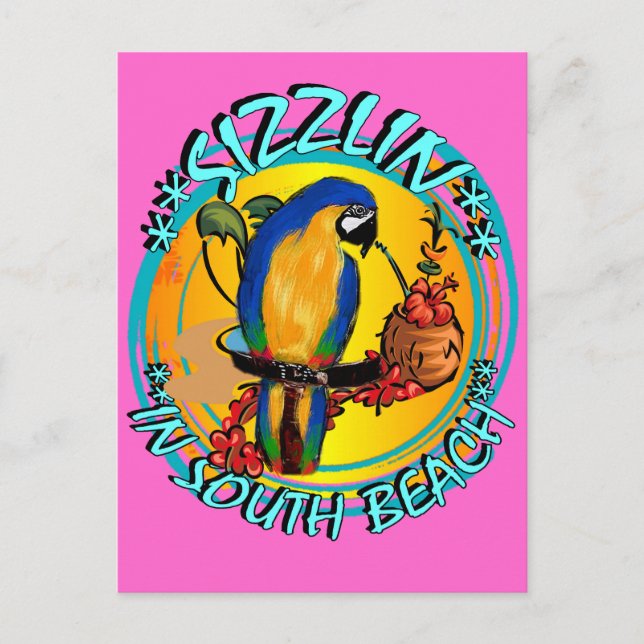 BRATPARROTS POSTKARTE (Vorderseite)