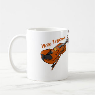 Bratsche Musiker Bratschist Orchester Noten Kaffeetasse