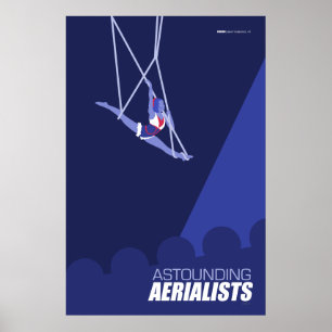Brattleboro Circus Poster Serie - Aerialisten