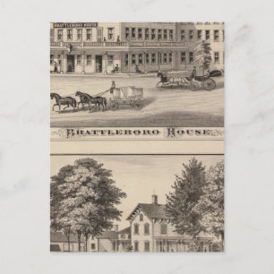 Brattleboro House Postkarte
