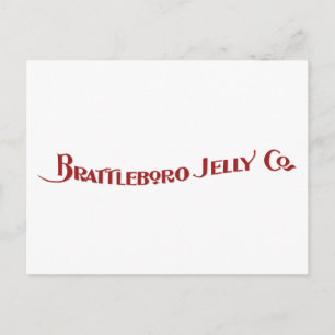 Brattleboro Jelly Company Postcard Postkarte